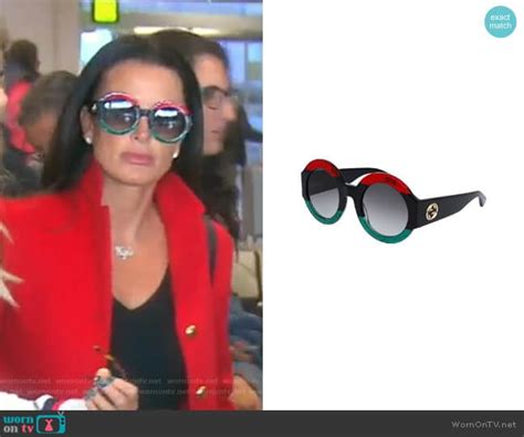 kyle richards chanel sunglasses|kyle richards gucci sunglasses.